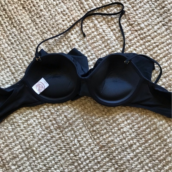 SO Black Ruffled Bikini Top - Picture 6 of 8